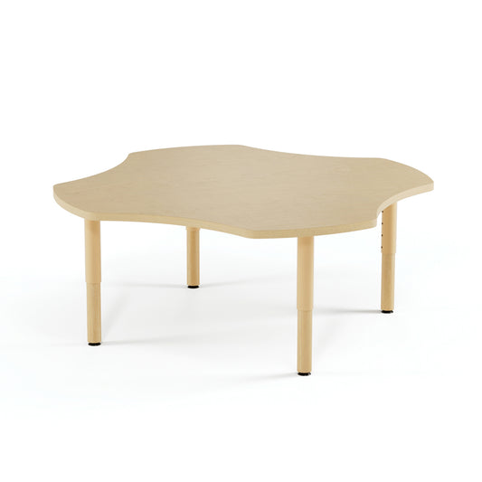 Environ Clover Table - 48" - Natural - Adjustable