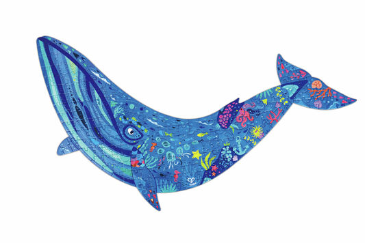 Humpback Whale Shimmer Floor Puzzle