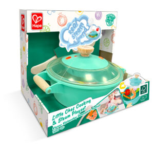 Little Chef Cooking and Steam Playset - 14 Pieces