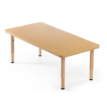 Environ Rectangle Table - 48" x 24" - Natural - Adjustable