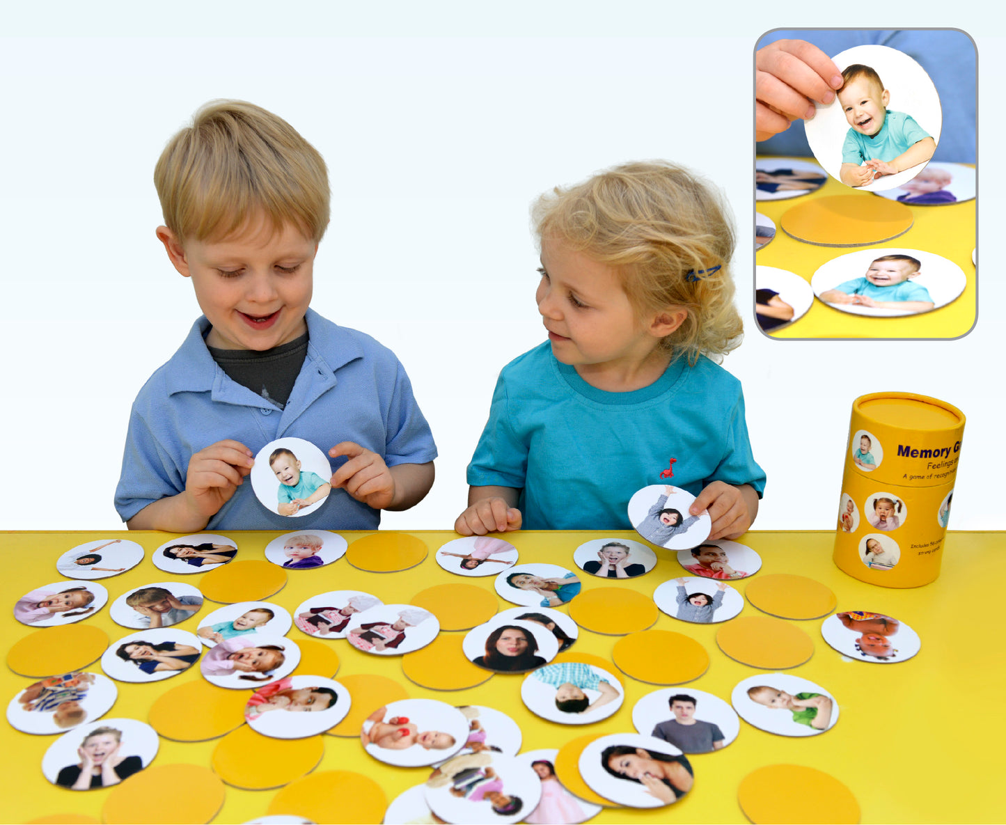 Feelings and Emotions Matching Pairs Game