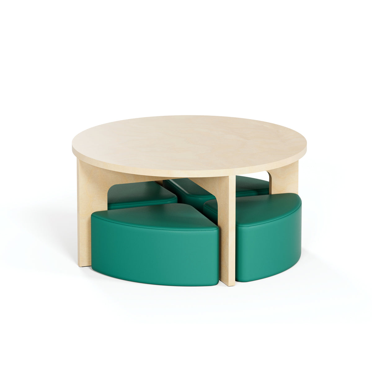 Mini Huddl - Table + Ottomans