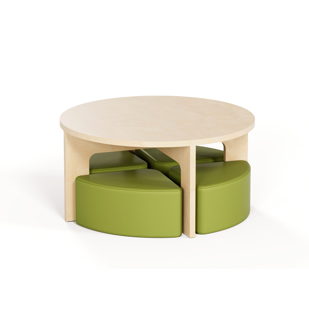 Mini Huddl - Table + Ottomans