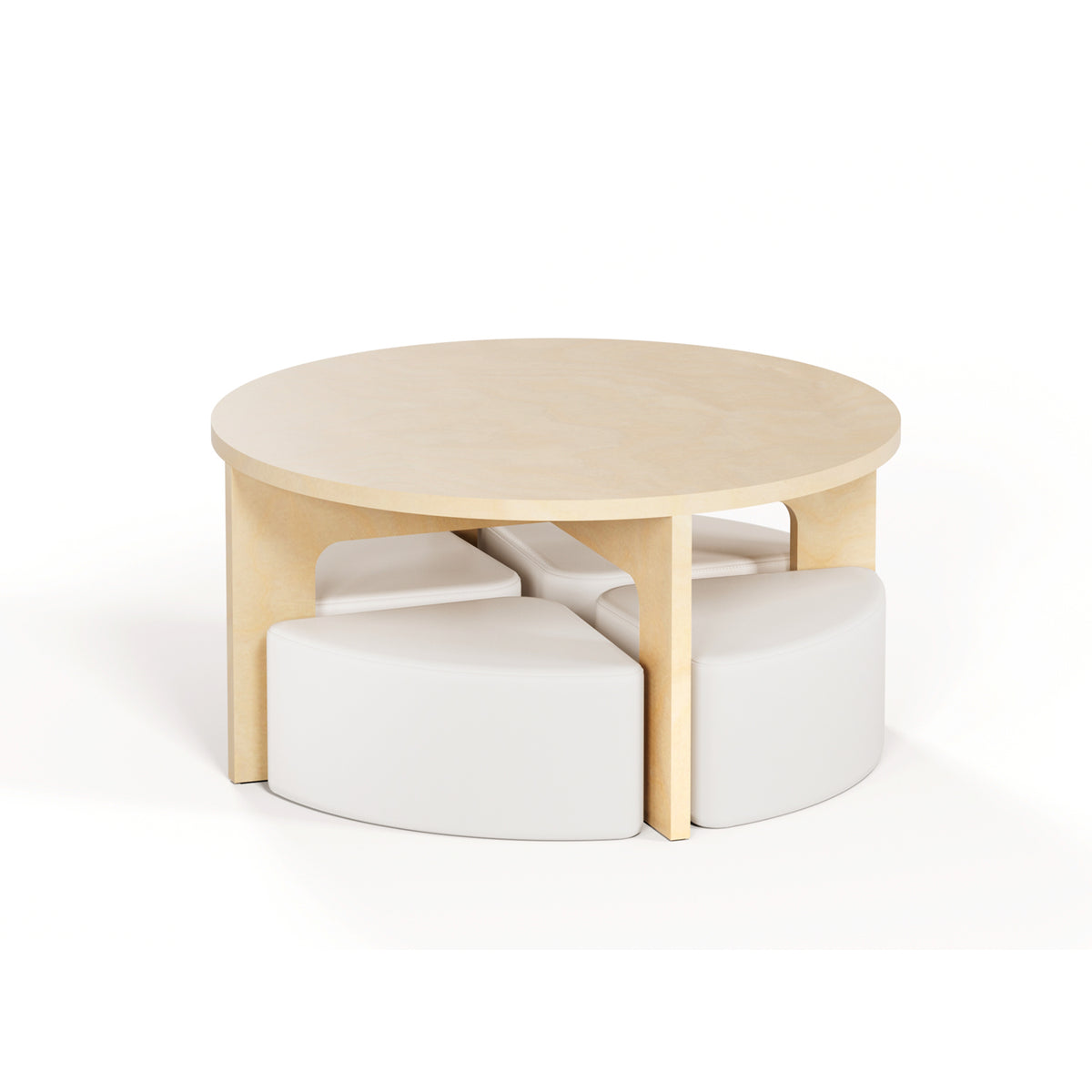 Mini Huddl - Table + Ottomans