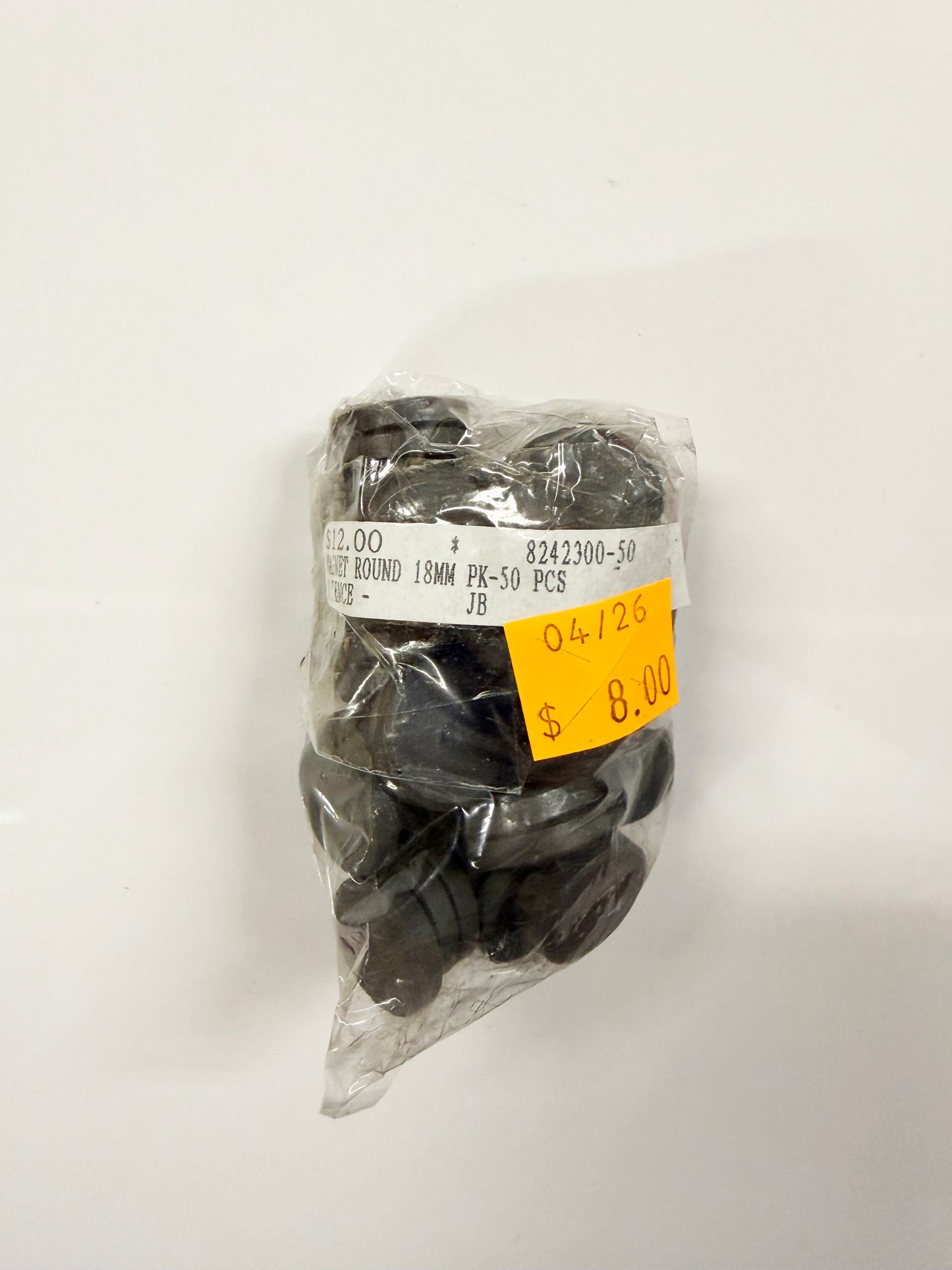 Round Magnet - 18mm - 50 Pieces