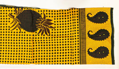 Large African Tablecloth - 45" x 64" - 1 Piece