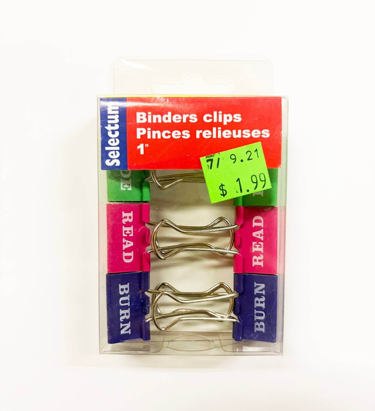 Binder Clips - Assorted