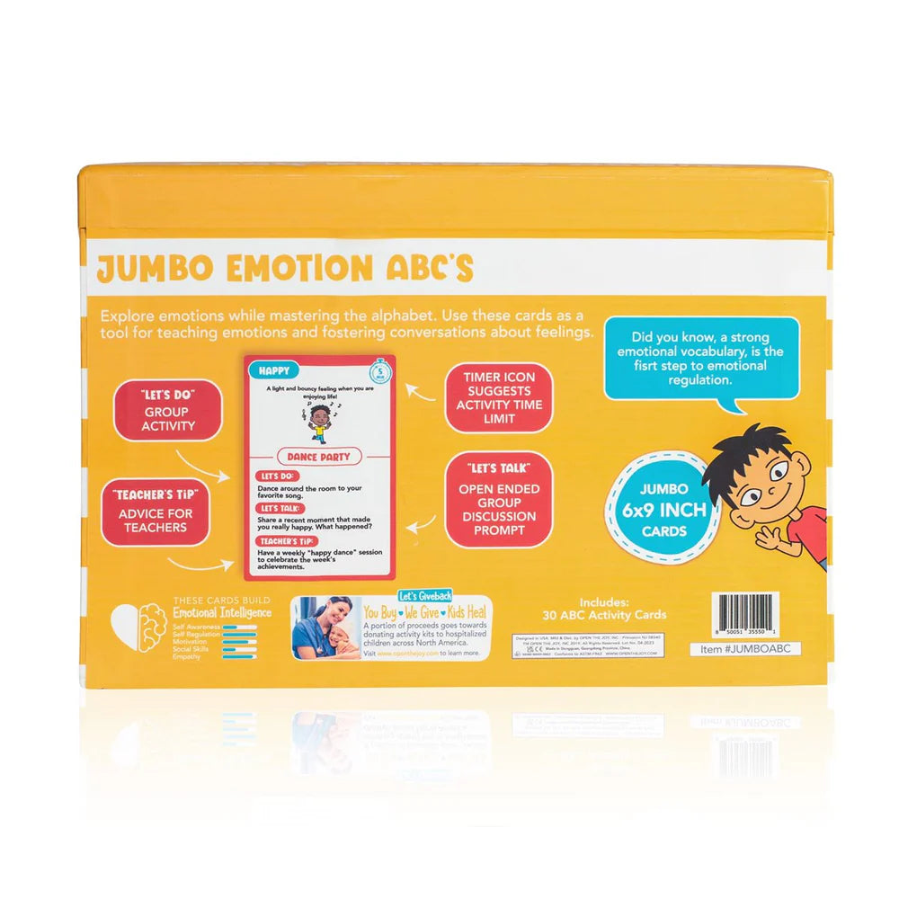 Jumbo ABC Emotion Cards