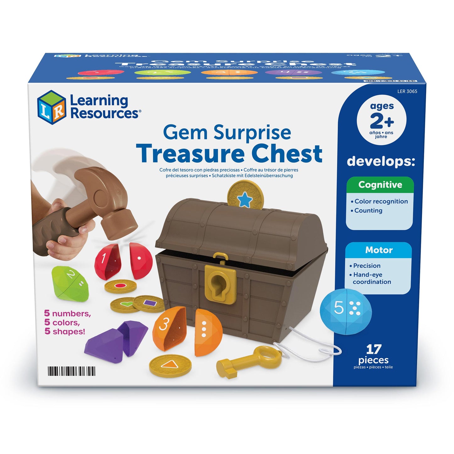 Color Gem Treasure Chest