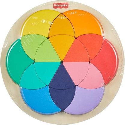 Wooden Colour Wheel Puzzle