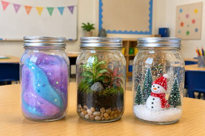 Plastic Mason Jars