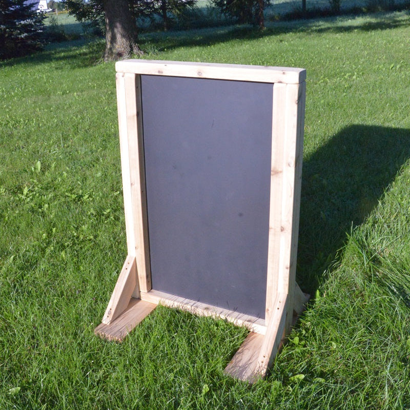Outdoor Art Easel - Whiteboard & Chalkboard