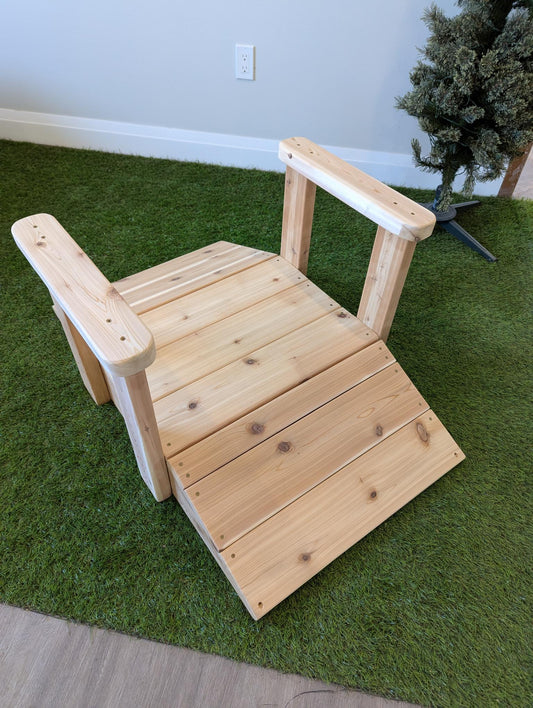 Outdoor Ramp With Handle Bar