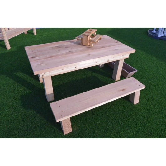 Table and Benches Set - Preschool