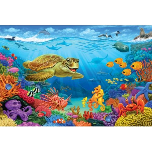 Ocean Reef Floor Puzzle - 35 Pieces