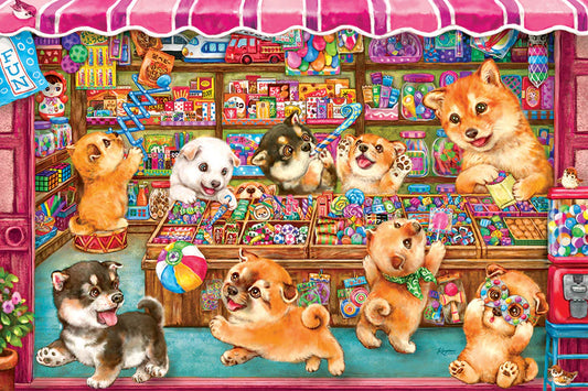 Candy Store Floor Puzzle - 35 Pieces