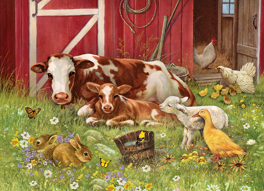 Barnyard Family Tray Puzzle - 35 Pieces