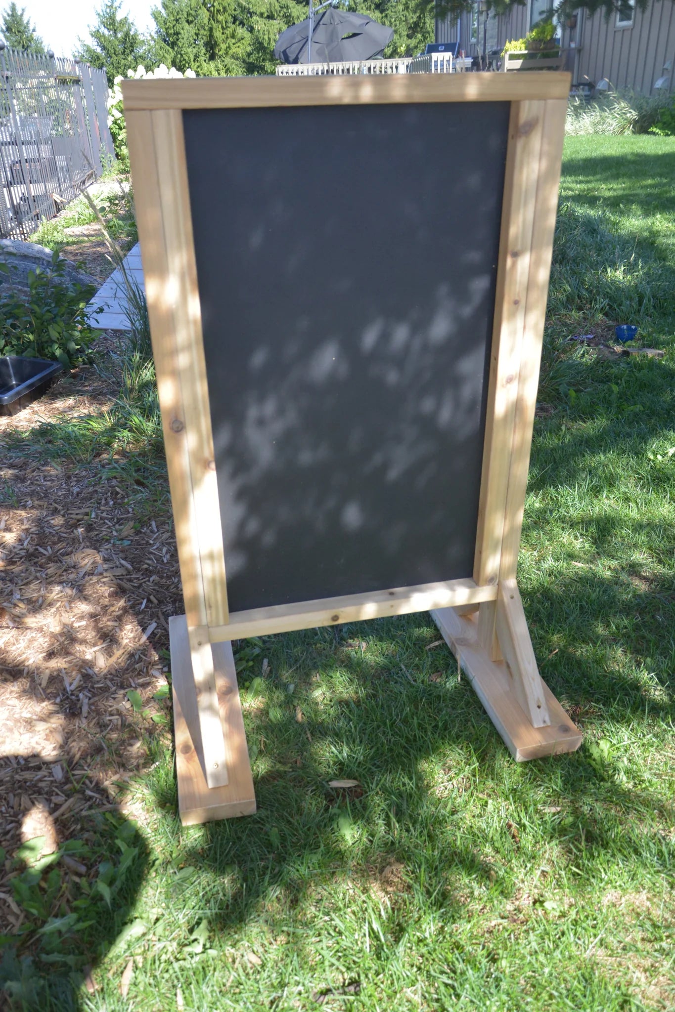 Outdoor Art Easel - Chalkboard