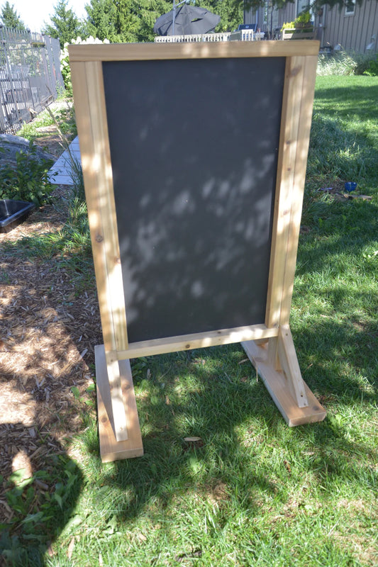 Outdoor Art Easel - Chalkboard