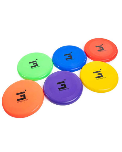 Plastic Flying Discs - Set of 6