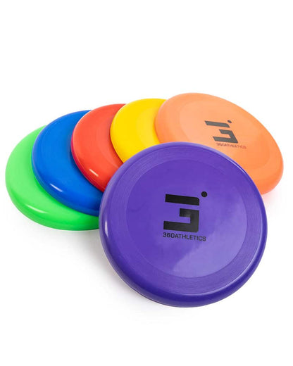 Plastic Flying Discs - Set of 6