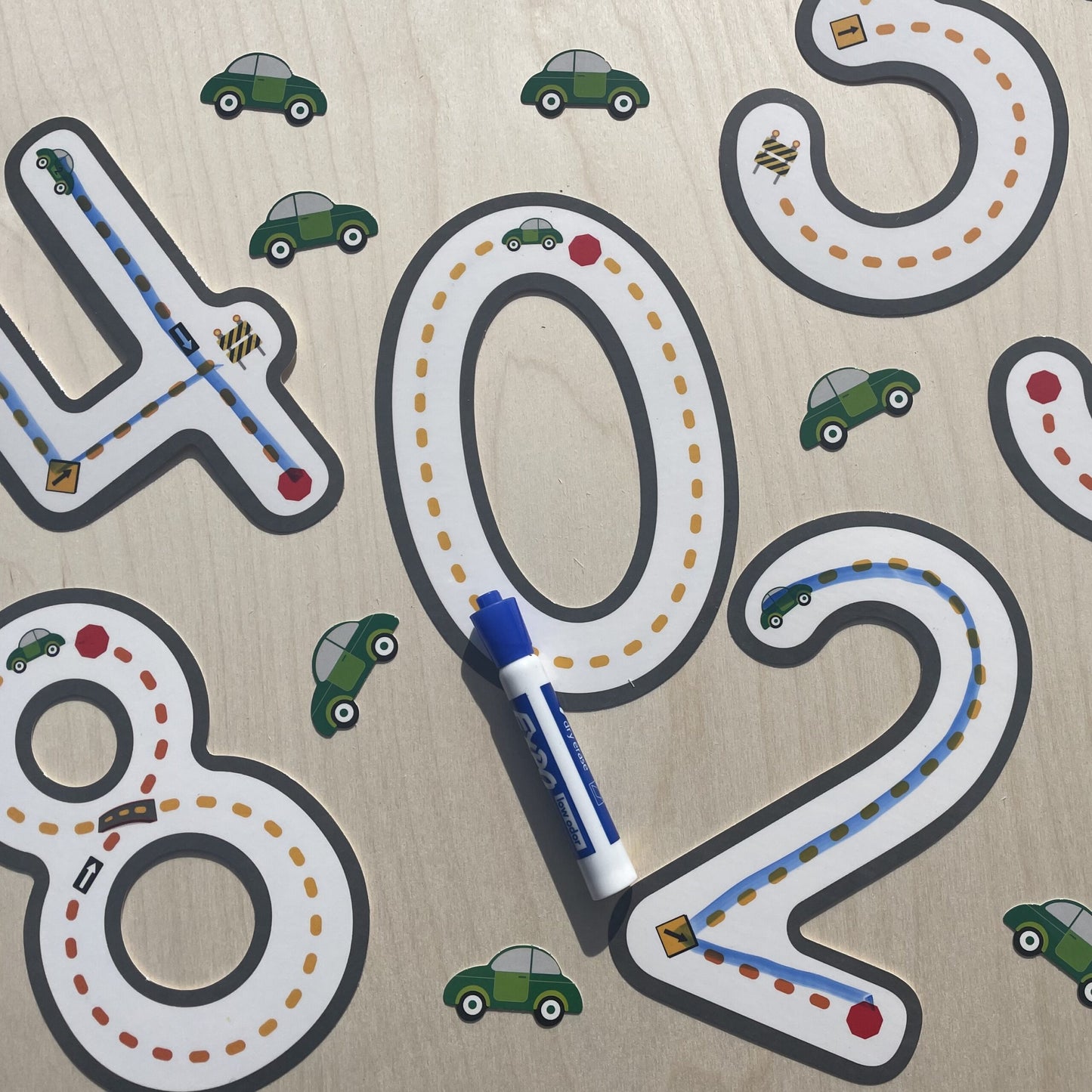 Ride Along Numbers - 10 Numbers, 10 Cars