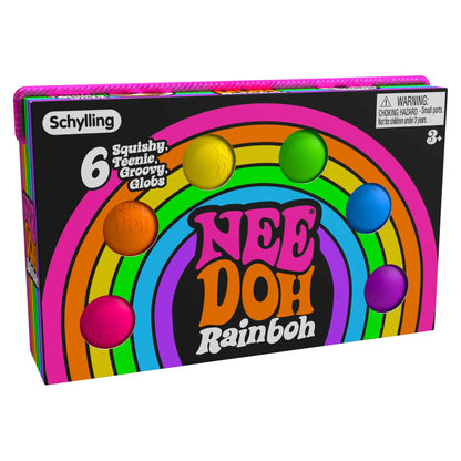 Rainbow Teenie Needoh - Set of 6