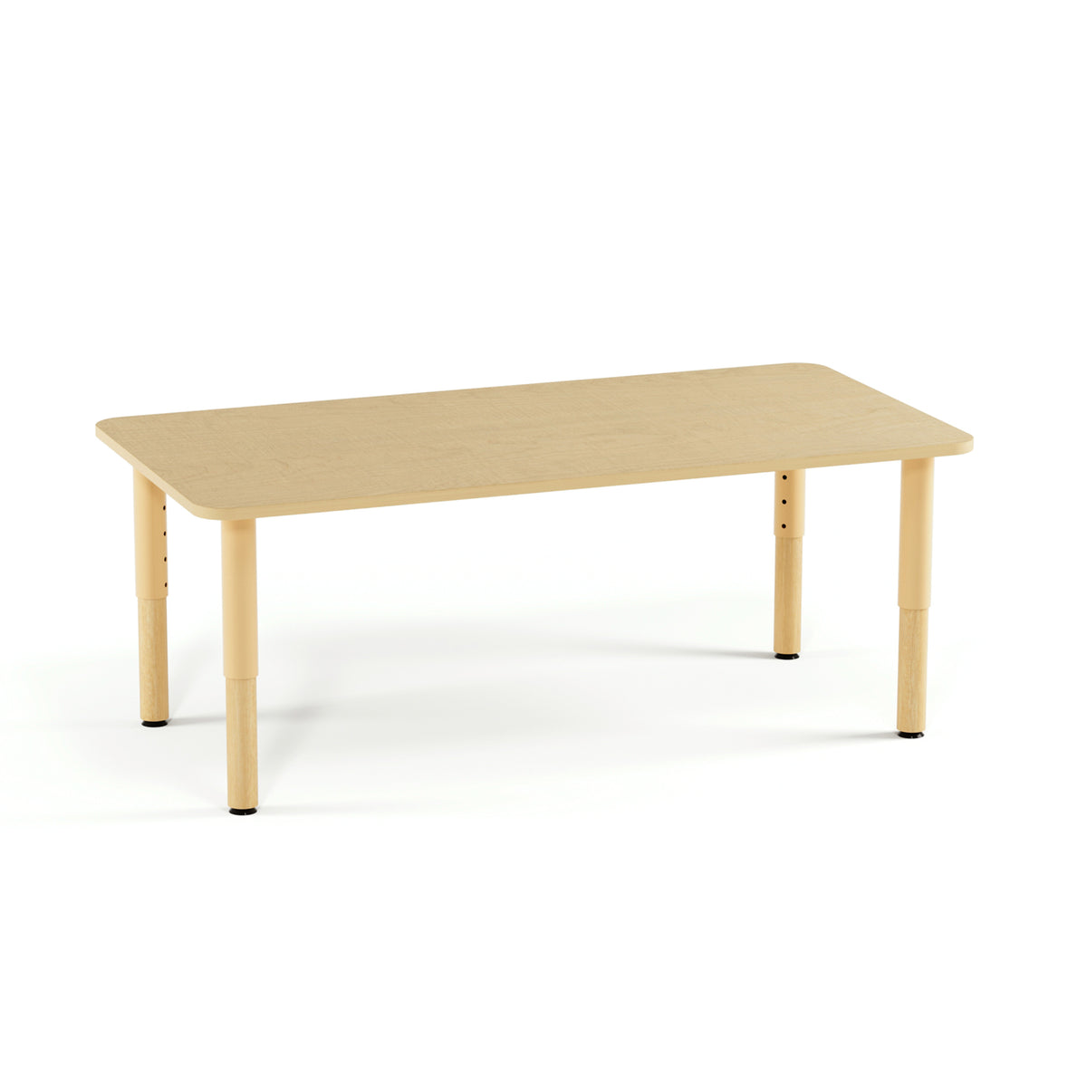 Environ Rectangle Table - 48" x 24" - Natural - Adjustable