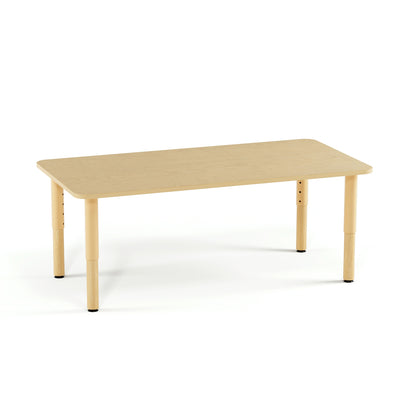 Environ Rectangle Table - 48" x 24" - Natural - Adjustable