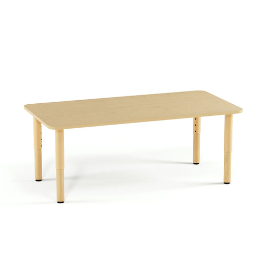 Environ Rectangle Table - 48" x 24" - Natural - Adjustable