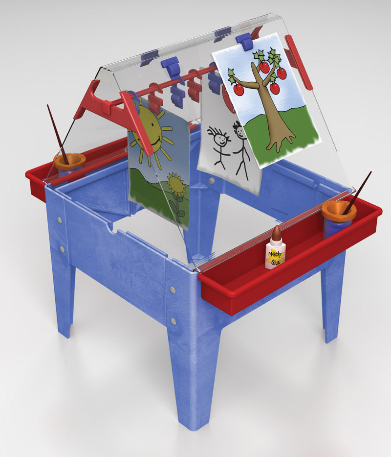 Two-Sided Toddler Easel Art Station
