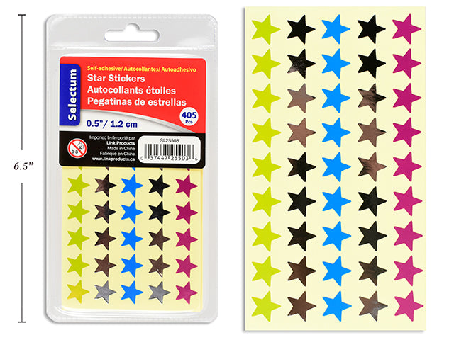 Foil Star Stickers