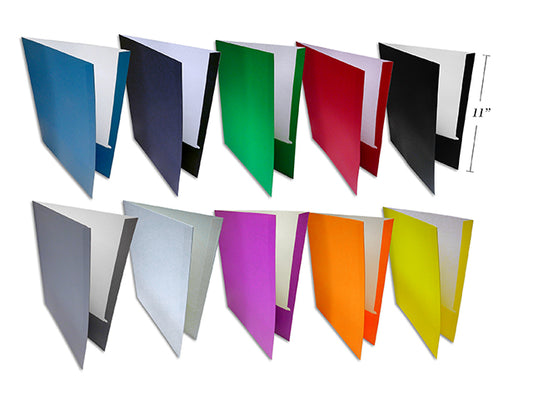 2 Pocket Folder - Letter Size - 1 Piece