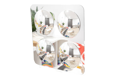 Sensory Wall Toddler Mirror Large - 4 Bubbles