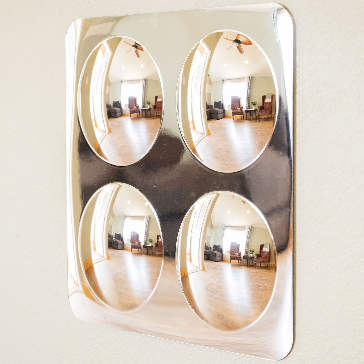 Sensory Wall Toddler Mirror Large - 4 Bubbles