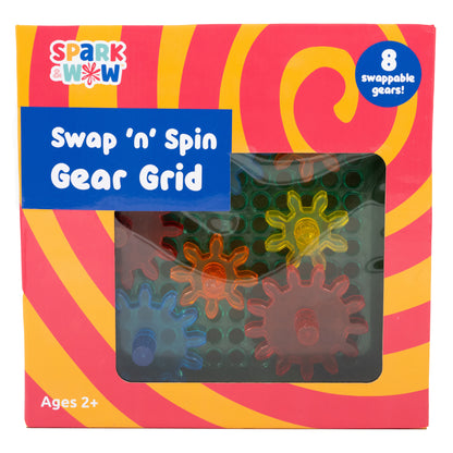 Swap N' Spin Gear Grid - 10 Pieces