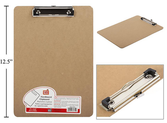 9" x 12.5" Clip Board