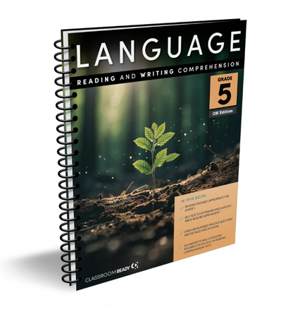 Classroom Ready ON Language - Reading & Writing Comprehension ONTARIO Grade 5 Workbook
