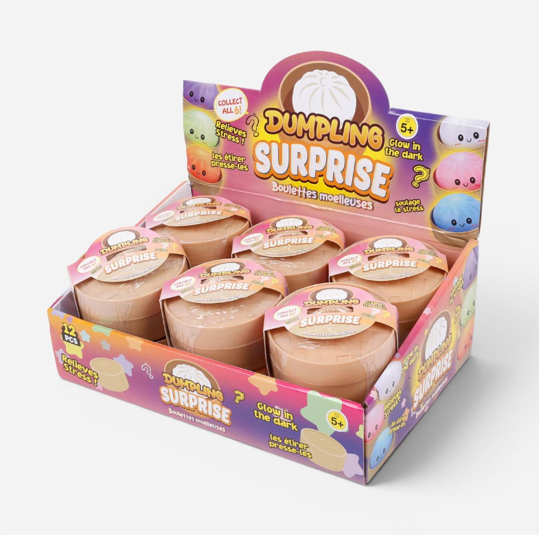 Dumpling Surprise, Neon Glow in the Dark - 3.5" - Blind Box - 1 Piece