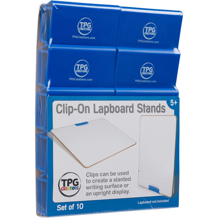Clip-On Lapboard Stands - 10 Piece Set