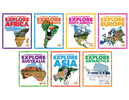 A Look at Continents- Set of 7 Books