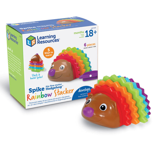 Spike the Fine Motor Hedgehog® Rainbow Stacker
