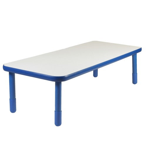 Baseline® Rectangular Table - 20" height - 72" x 30" - Royal Blue