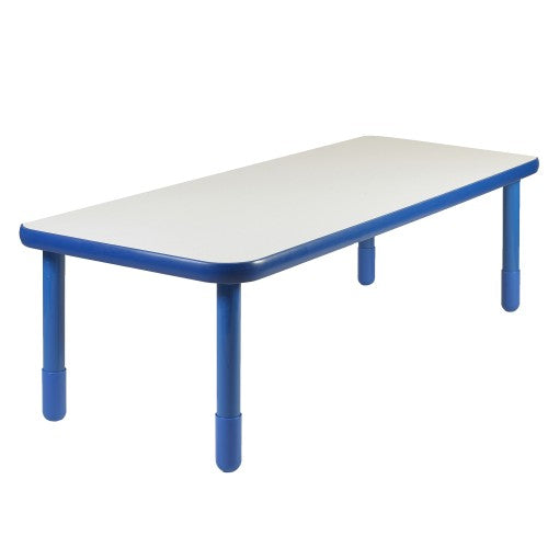 Baseline® Rectangular Table - 22" height - 72" x 30" - Royal Blue