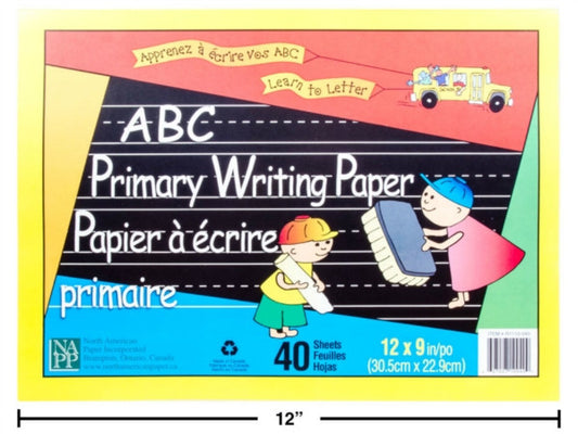 Abc Ruled Pad 40 Sheets