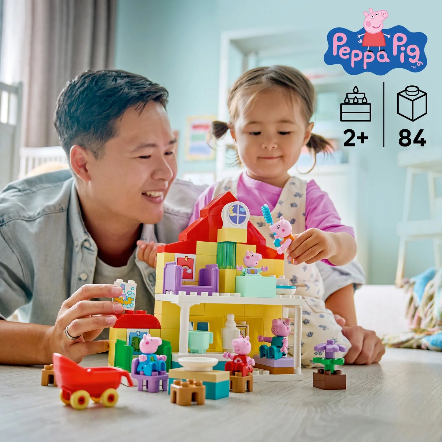 La maison de la famille Peppa Pig de Duplo