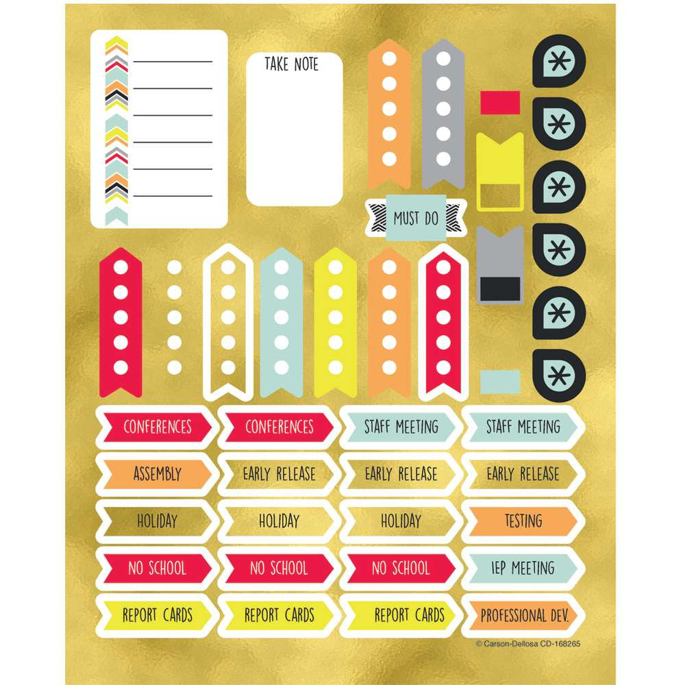 Aim Higher Accents Stickers