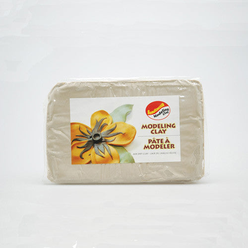 Air Dry Modelling Clay White 3.3Lb