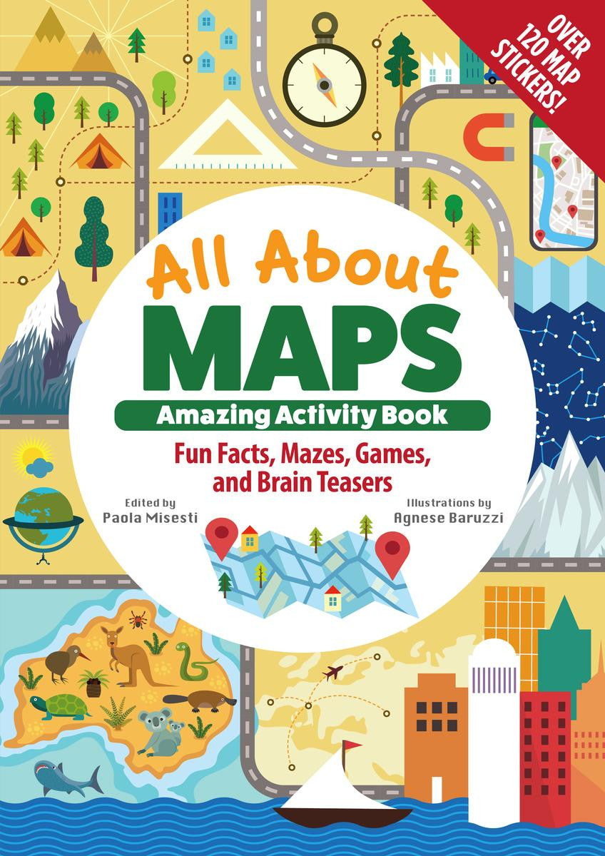 Activity Guide Map All About Maps Amazing Activity Book – Sonsuh Educational Supplies Inc.