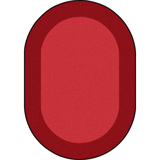 All Around Oval Red